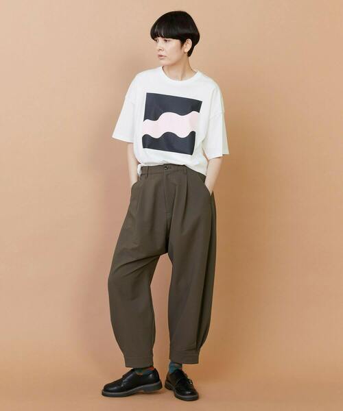 FRAPBOIS(フラボア)の「サッカー パンツ(その他パンツ・レディース・ブラック/カーキ・2/1)」の19枚目の写真