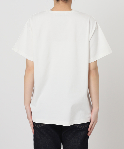 SLOBE IENA（スローブイエナ）の「LEVRES Tシャツ（Tシャツ/カットソー・レディース・ホワイト/ホワイト系その他・FREE）」の19枚目の写真