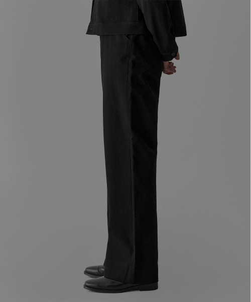 BOWLOW PRODUCT（バウロープロダクト）の「キャティオニックコットンパンツ[ブラック]（その他パンツ・メンズ・その他・MEDIUM/LARGE/X-LARGE）」の4枚目の写真