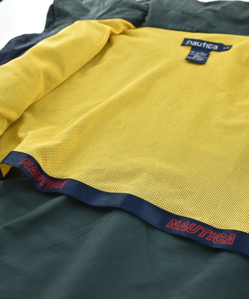 NAUTICA(ノーティカ)の「【USED】90’s NAUTICA セーリング ギアジャケット(ナイロンジャケット・メンズ・グリーン・LARGE)」の8枚目の写真