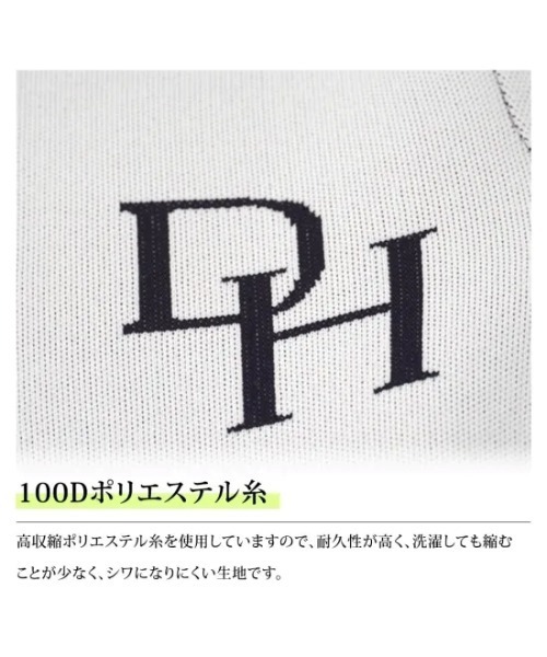DOCUS(ドゥーカス)の「DOCUS (ドゥーカス) ゴルフウェア ワンピース レディース 半袖 ポロワンピース | サイドライン ロゴ刺繍(ワンピース・レディース・ネイビー/ベージュ/オフホワイト・MEDIUM)」の15枚目の写真
