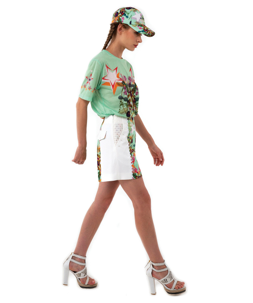 GREEDILOUS(グリディアス)の「ミントシャンデリアTシャツ(Tシャツ/カットソー・レディース・その他・S/M/L/XS)」の3枚目の写真