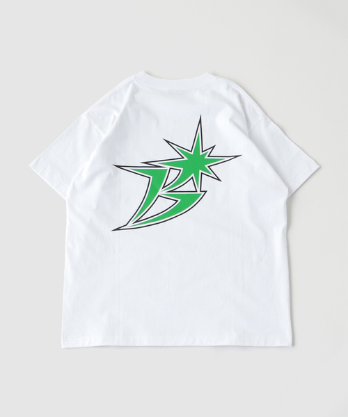 BOTT(ボット)の「BoTT / ボット B LOGO TEE(Tシャツ/カットソー・メンズ・ホワイト/ブラック/ブルー・SMALL/LARGE/MEDIUM)」の2枚目の写真
