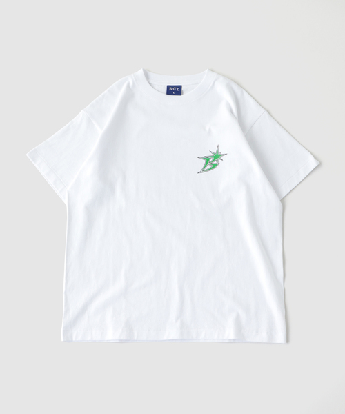 BOTT(ボット)の「BoTT / ボット B LOGO TEE(Tシャツ/カットソー・メンズ・ホワイト/ブラック/ブルー・SMALL/LARGE/MEDIUM)」の5枚目の写真