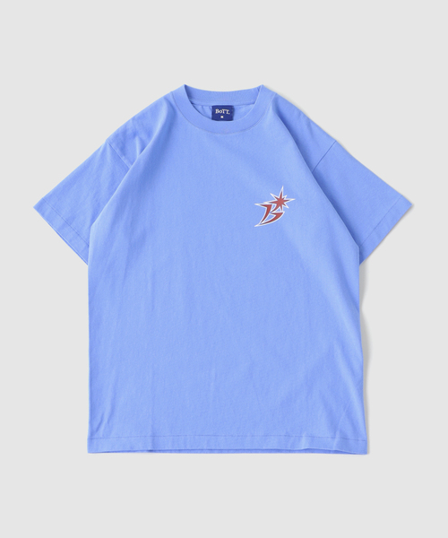 BOTT(ボット)の「BoTT / ボット B LOGO TEE(Tシャツ/カットソー・メンズ・ホワイト/ブラック/ブルー・SMALL/LARGE/MEDIUM)」の6枚目の写真