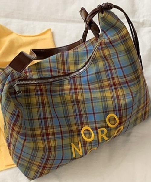 Vipoa（ヴィポア）の「Retro logo checkered shoulder bag（ショルダーバッグ・レディース・ブラック/グリーン/ブルー・FREE）」の21枚目の写真