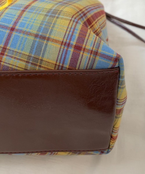 Vipoa（ヴィポア）の「Retro logo checkered shoulder bag（ショルダーバッグ・レディース・ブラック/グリーン/ブルー・FREE）」の20枚目の写真