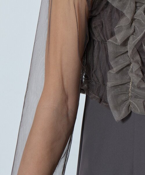 goocy(グーシー)の「マルチウェイフリルドレス(ワンピース・レディース・ブラック/ブルー/ブラウン・FREE)」の21枚目の写真