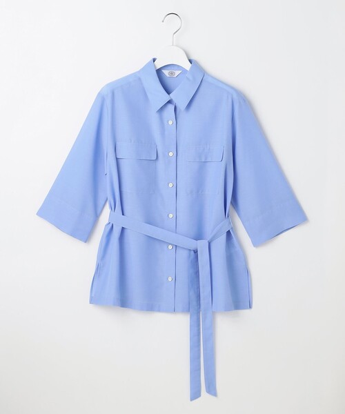 J.PRESS(ジェイプレス)の「リネンシアースラブ シャツ ブラウス(シャツ/ブラウス・レディース・ベージュ系/ブルー系/グレー系/ネイビー系・9/11)」の17枚目の写真