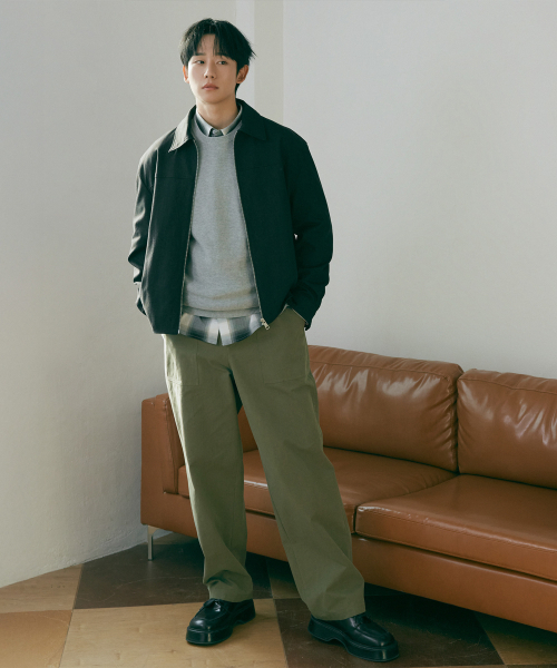 MINDBRIDGE(マインドブリッジ)の「パティグコットンパンツ - 2カラー(その他パンツ・メンズ・ダークベージュ/カーキ・30/32/34/36/29)」の3枚目の写真