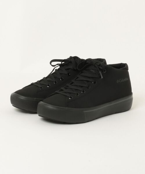 Columbia(コロンビア)の「Columbia コロンビア HAWTHORNE RAIN MID WP【防水】メンズスニーカー(ホーソンレインミッドウォータープルーフ)(スニーカー・メンズ・ブラック/ホワイト×ブルー/グリーン系その他・26.0cm/27.0cm/28.0cm)」の1枚目の写真