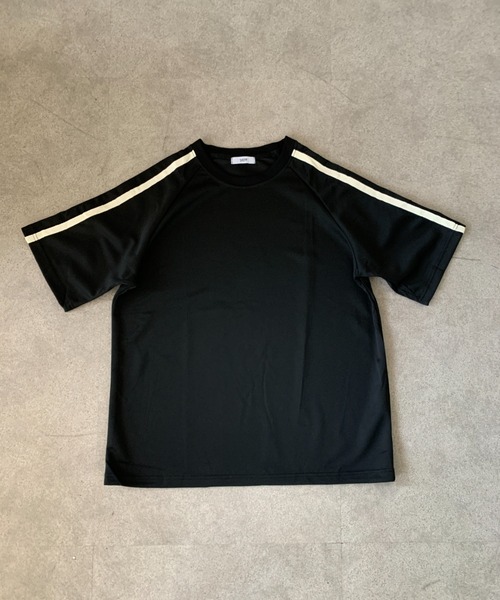 SHEPP(シープ)の「【UNISEX】サイドライン ビッグシルエット ラグラン半袖Tシャツ(Tシャツ/カットソー・メンズ・アイボリー/ブラック/ネイビー・L/M)」の20枚目の写真