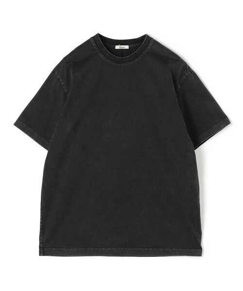 EDITION（エディション）の「コットンガーメントダイ ショートスリーブプルオーバー（Tシャツ/カットソー・メンズ・ブラック/レッド系その他・L/M/S）」の2枚目の写真