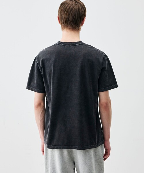 EDITION（エディション）の「コットンガーメントダイ ショートスリーブプルオーバー（Tシャツ/カットソー・メンズ・ブラック/レッド系その他・L/M/S）」の6枚目の写真