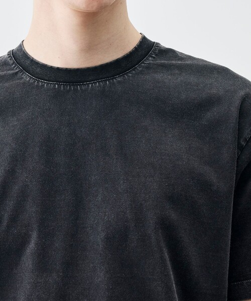 EDITION（エディション）の「コットンガーメントダイ ショートスリーブプルオーバー（Tシャツ/カットソー・メンズ・ブラック/レッド系その他・L/M/S）」の7枚目の写真