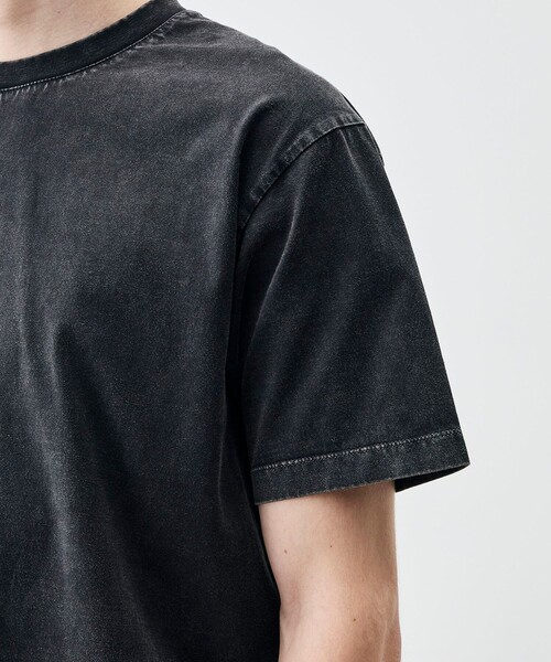 EDITION（エディション）の「コットンガーメントダイ ショートスリーブプルオーバー（Tシャツ/カットソー・メンズ・ブラック/レッド系その他・L/M/S）」の9枚目の写真