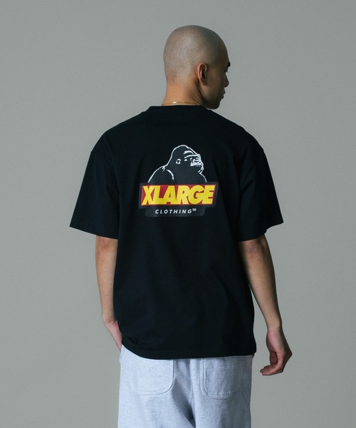 XLARGE(エクストララージ)の「SLANTED OG S/S TEE(Tシャツ/カットソー・メンズ・アッシュ/ブラック/ホワイト/ブルー・M/S/XXL/XL/L)」の3枚目の写真