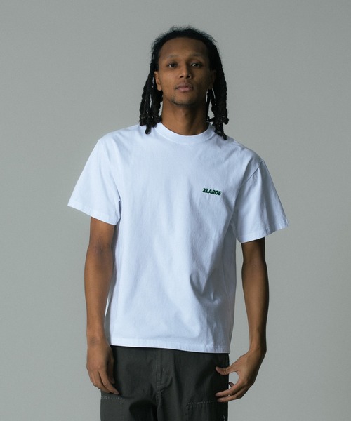 XLARGE(エクストララージ)の「SLANTED OG S/S TEE(Tシャツ/カットソー・メンズ・アッシュ/ブラック/ホワイト/ブルー・M/S/XXL/XL/L)」の7枚目の写真