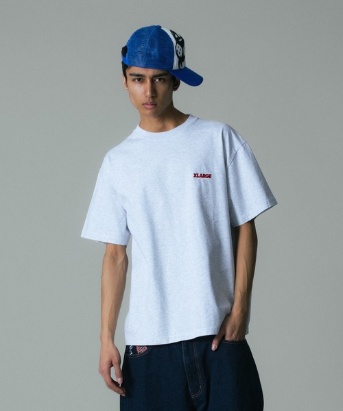XLARGE(エクストララージ)の「SLANTED OG S/S TEE(Tシャツ/カットソー・メンズ・アッシュ/ブラック/ホワイト/ブルー・M/S/XXL/XL/L)」の11枚目の写真