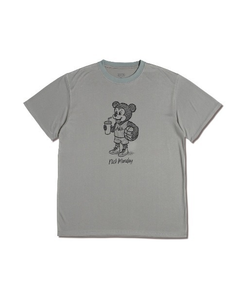 AKTR(アクター)の「AKTR SKETCH NICK SPORTS TEE(アクター スケッチ ニック スポーツ ティー)(Tシャツ/カットソー・メンズ・グリーン系/ブラック系/グレー系・XX-LARGE/X-LARGE/LARGE/MEDIUM)」の11枚目の写真