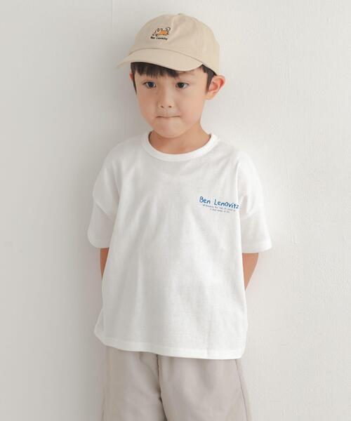 URBAN RESEARCH DOORS（アーバンリサーチドアーズ）の「BEN LENOVITZプリントＴシャツ(KIDS)（Tシャツ/カットソー・キッズ・オートミール/ホワイト・105/120/135）」の3枚目の写真