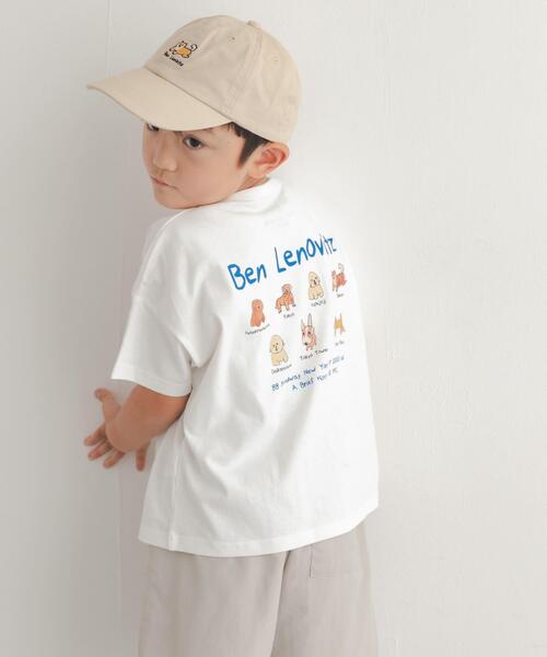 URBAN RESEARCH DOORS（アーバンリサーチドアーズ）の「BEN LENOVITZプリントＴシャツ(KIDS)（Tシャツ/カットソー・キッズ・オートミール/ホワイト・105/120/135）」の4枚目の写真