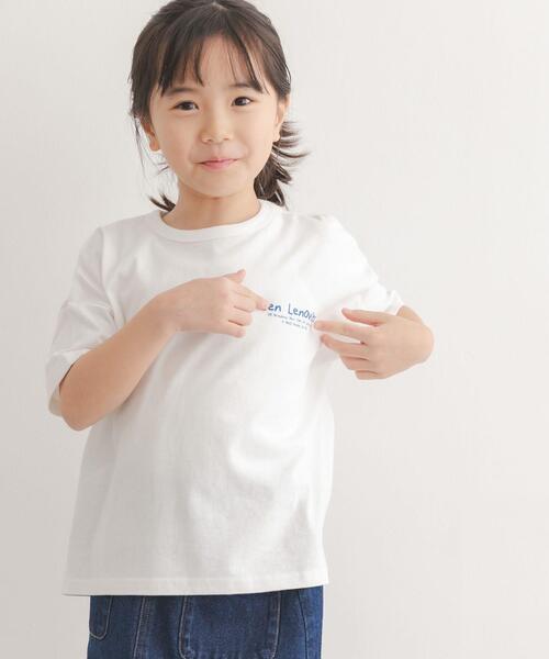 URBAN RESEARCH DOORS（アーバンリサーチドアーズ）の「BEN LENOVITZプリントＴシャツ(KIDS)（Tシャツ/カットソー・キッズ・オートミール/ホワイト・105/120/135）」の10枚目の写真