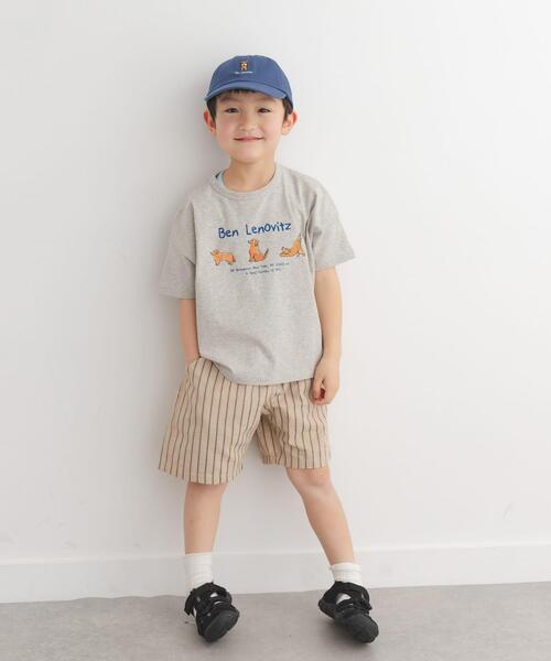 URBAN RESEARCH DOORS（アーバンリサーチドアーズ）の「BEN LENOVITZプリントＴシャツ(KIDS)（Tシャツ/カットソー・キッズ・オートミール/ホワイト・105/120/135）」の21枚目の写真
