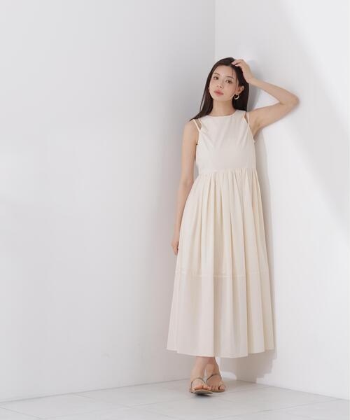 a/mie（アミー）の「【青島心さん着用】＜ａ＞アメスリサマーワンピース / 1216249500（ワンピース・レディース・ブラック/オフホワイト/パープル・MEDIUM/P/S）」の13枚目の写真