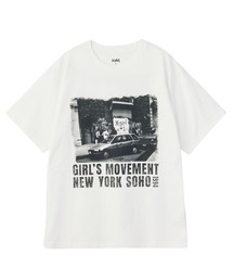 X-girl | X-GIRL NYC PHOTO S/S TEE(Tシャツ/カットソー)