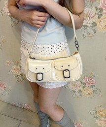 ワンハンドルWポケットバッグ