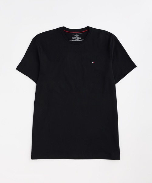 TOMMY HILFIGER(トミーヒルフィガー)の「TOMMY HILFIGER/Core Flag Tee ワンポイントロゴ刺繍半袖Tシャツ(Tシャツ/カットソー・メンズ・ホワイト/ブラック/ネイビー/グレー・L/XL/S/M)」の6枚目の写真