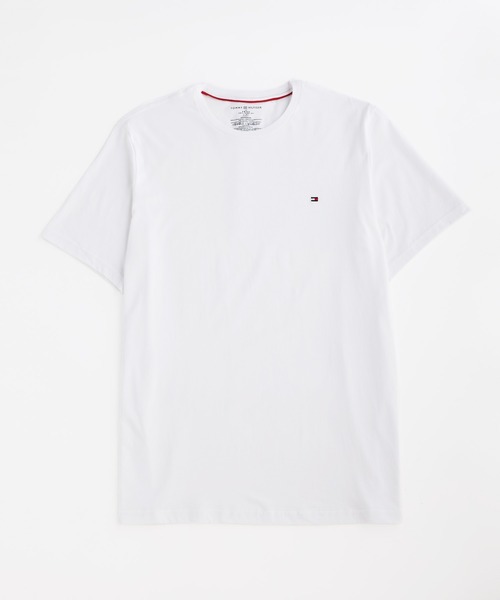 TOMMY HILFIGER(トミーヒルフィガー)の「TOMMY HILFIGER/Core Flag Tee ワンポイントロゴ刺繍半袖Tシャツ(Tシャツ/カットソー・メンズ・ホワイト/ブラック/ネイビー/グレー・L/XL/S/M)」の5枚目の写真