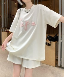 ビッグシルエットロゴTシャツ