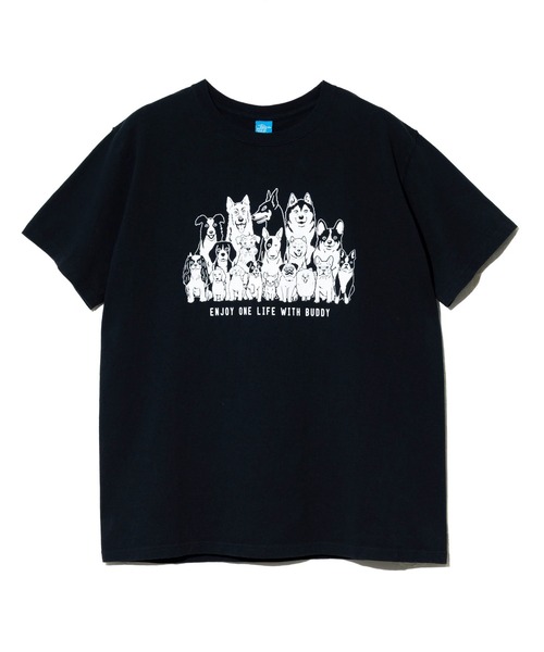 Good On(グッドオン)の「Good On/グッドオン ENJOY ONE LIFE SS TEE(Tシャツ/カットソー・メンズ・ブラック/ホワイト・LARGE/X-LARGE/MEDIUM)」の8枚目の写真