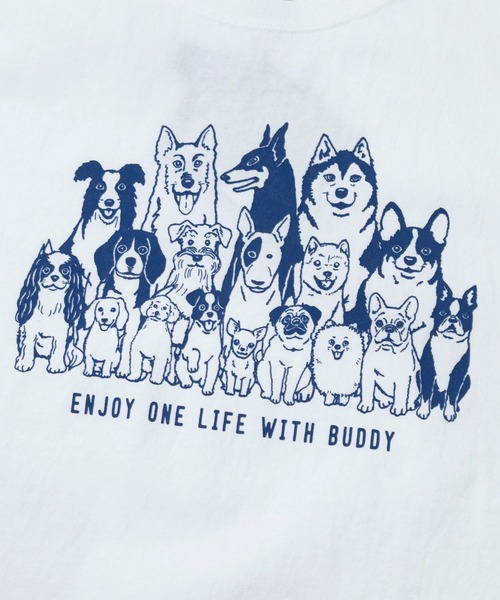 Good On(グッドオン)の「Good On/グッドオン ENJOY ONE LIFE SS TEE(Tシャツ/カットソー・メンズ・ブラック/ホワイト・LARGE/X-LARGE/MEDIUM)」の11枚目の写真