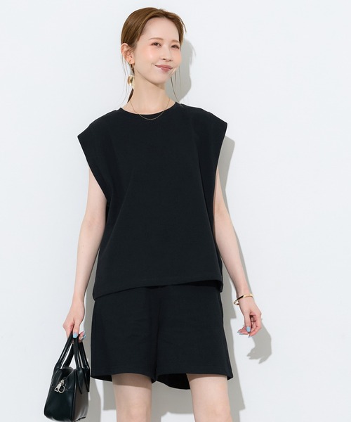 coca(coca)(コカ)の「ヘビーウェイトショートパンツ(その他パンツ・レディース・ブラック/グレー・M/L/S)」の15枚目の写真