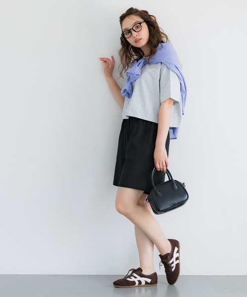 coca(coca)(コカ)の「ヘビーウェイトショートパンツ(その他パンツ・レディース・ブラック/グレー・M/L/S)」の16枚目の写真