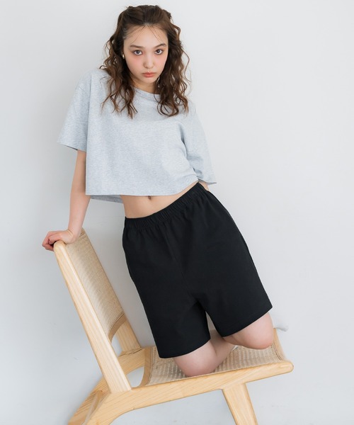 coca(coca)(コカ)の「ヘビーウェイトショートパンツ(その他パンツ・レディース・ブラック/グレー・M/L/S)」の17枚目の写真
