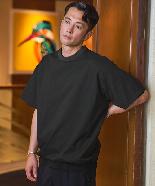 DAIWA（ダイワ）の「【別注】＜DAIWA＞Dot Air 半袖 Tシャツ カットソー（Tシャツ/カットソー・メンズ・モカ/ダークグレー・XL/M/L）」の4枚目の写真