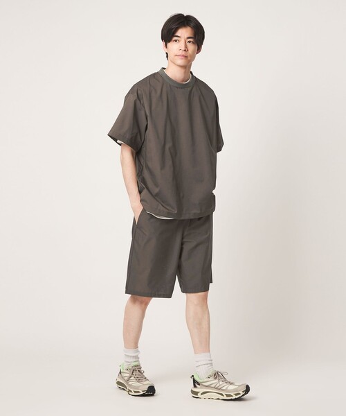 DAIWA（ダイワ）の「【別注】＜DAIWA＞Dot Air 半袖 Tシャツ カットソー（Tシャツ/カットソー・メンズ・モカ/ダークグレー・XL/M/L）」の9枚目の写真