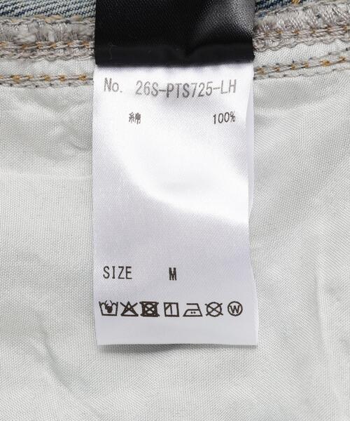 SIS(エスアイエス)の「SIS/エスアイエス/RhineStone Short Denim Pants(デニムパンツ・レディース・ブルー・M)」の3枚目の写真