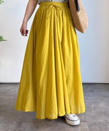 Jena espace merveilleux | 綿ボイルギャザーフレアSK(スカート)