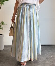 Jena espace merveilleux | 綿ボイルギャザーフレアスカート(スカート)