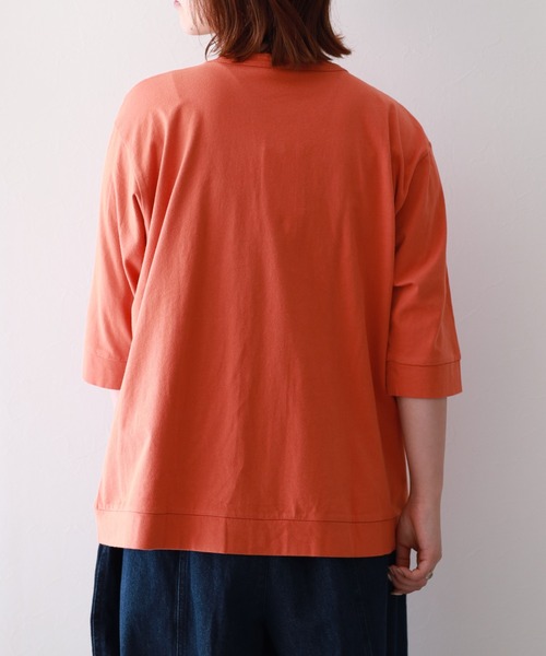 Emago(イマゴ)の「EMAGO ぶどう刺繍カーデ(カーディガン/ボレロ・レディース・オレンジ/ホワイト/ブラック・FREE)」の12枚目の写真
