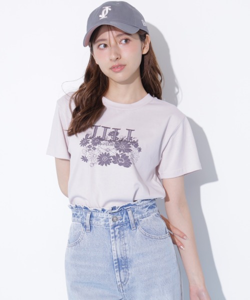 JILL by JILL STUART(ジルバイジルスチュアート)の「ウエストフリルワイドデニム(デニムパンツ・レディース・ブルー/ピンク・MEDIUM/SMALL)」の16枚目の写真