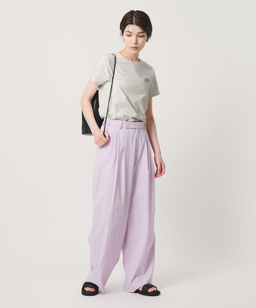 BEAUTY&YOUTH UNITED ARROWS(ビューティーアンドユースユナイテッドアローズ)の「【WEB限定】イラスト プリントTシャツ(Tシャツ/カットソー・レディース・ホワイト/ライトグレー/ベージュ・FREE)」の6枚目の写真