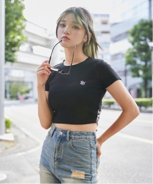 GORGE(ゴージ)の「《バックリボン×レオパード柄》カットソー/Y2K×韓国風/春夏/全3色(Tシャツ/カットソー・レディース・グレー/オフホワイト/ブラック・F)」の11枚目の写真