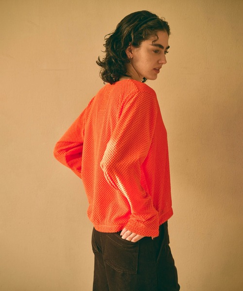 kha:ki(カーキ)の「「KHA:KI / カーキ」Octa 11B CARDIGAN(Tシャツ/カットソー・レディース・キャメル/オレンジ/グレイッシュベージュ/ブラック・FREE)」の17枚目の写真