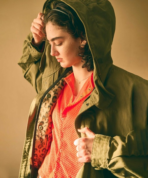 kha:ki(カーキ)の「「KHA:KI / カーキ」Octa 11B CARDIGAN(Tシャツ/カットソー・レディース・キャメル/オレンジ/グレイッシュベージュ/ブラック・FREE)」の21枚目の写真